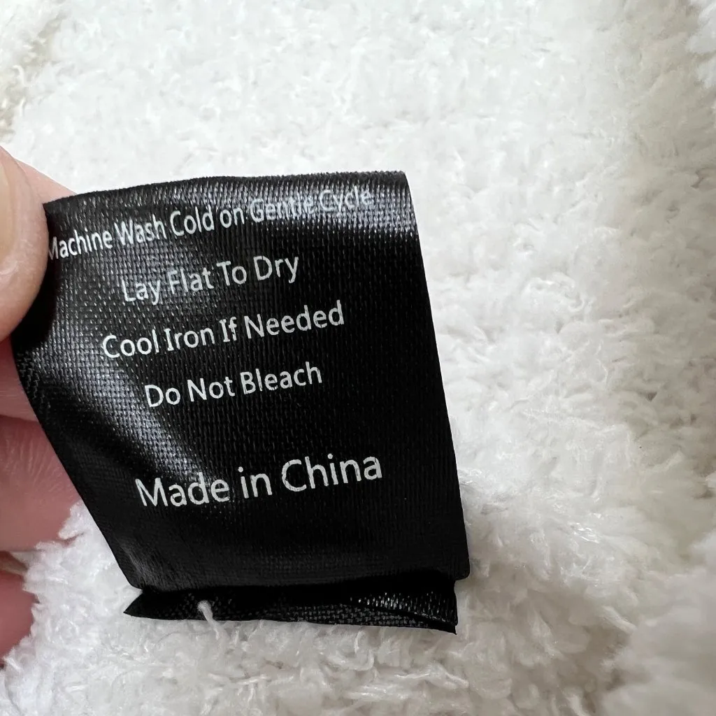 POL Knit Lounge Pants White Western Pattern Size XL NWOT - Image 9