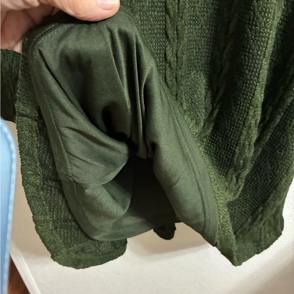 Loveriche hunter green lined sweater dress size S - Image 7