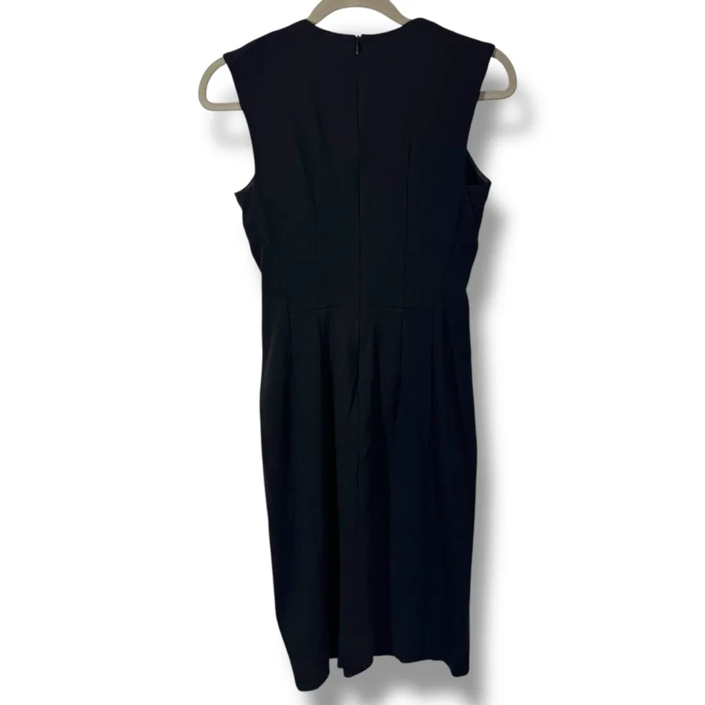 MM. Lafleur New York The Katie Black Sleeveless Sheath Knee Length Dress - Image 7