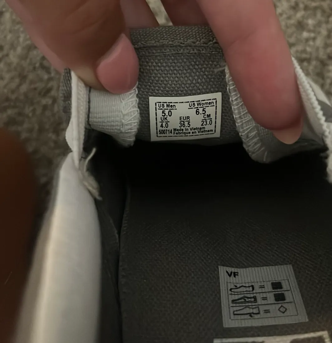 Grey Slip On Size 6.5 Women - Image 3