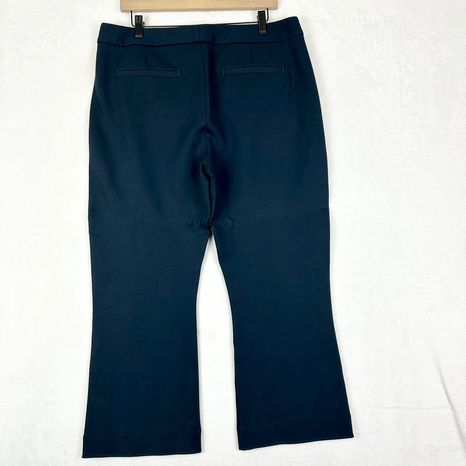 Cabi Keen Kick Flare Pants Classic Navy Size 14 NWT Timeless Minimalist Career - Image 5