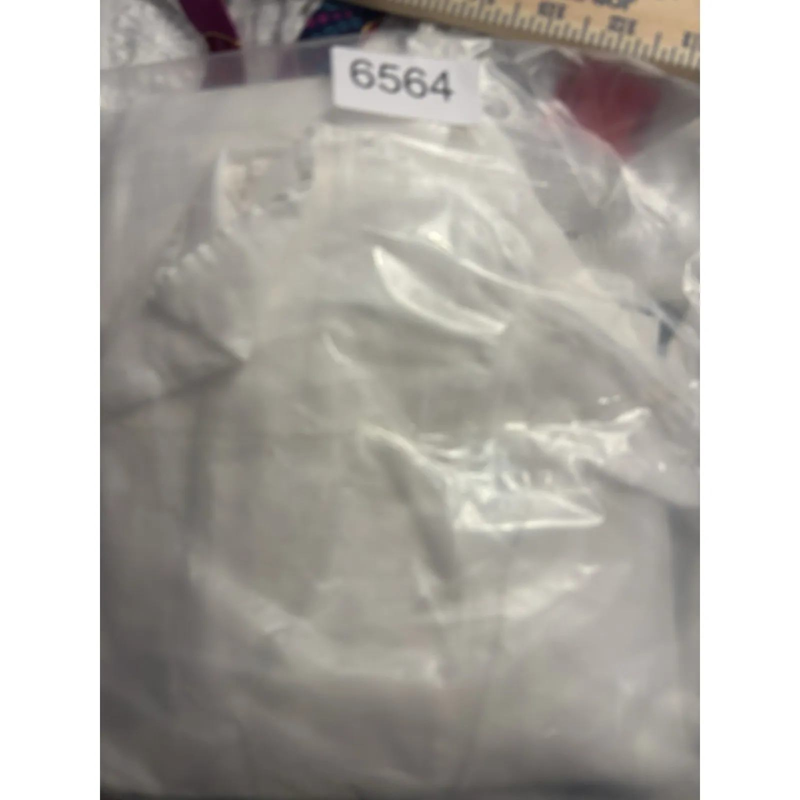 Standard James Perse Contrast Ribbed Panel Cotton Button Down Top White 3 - Image 10