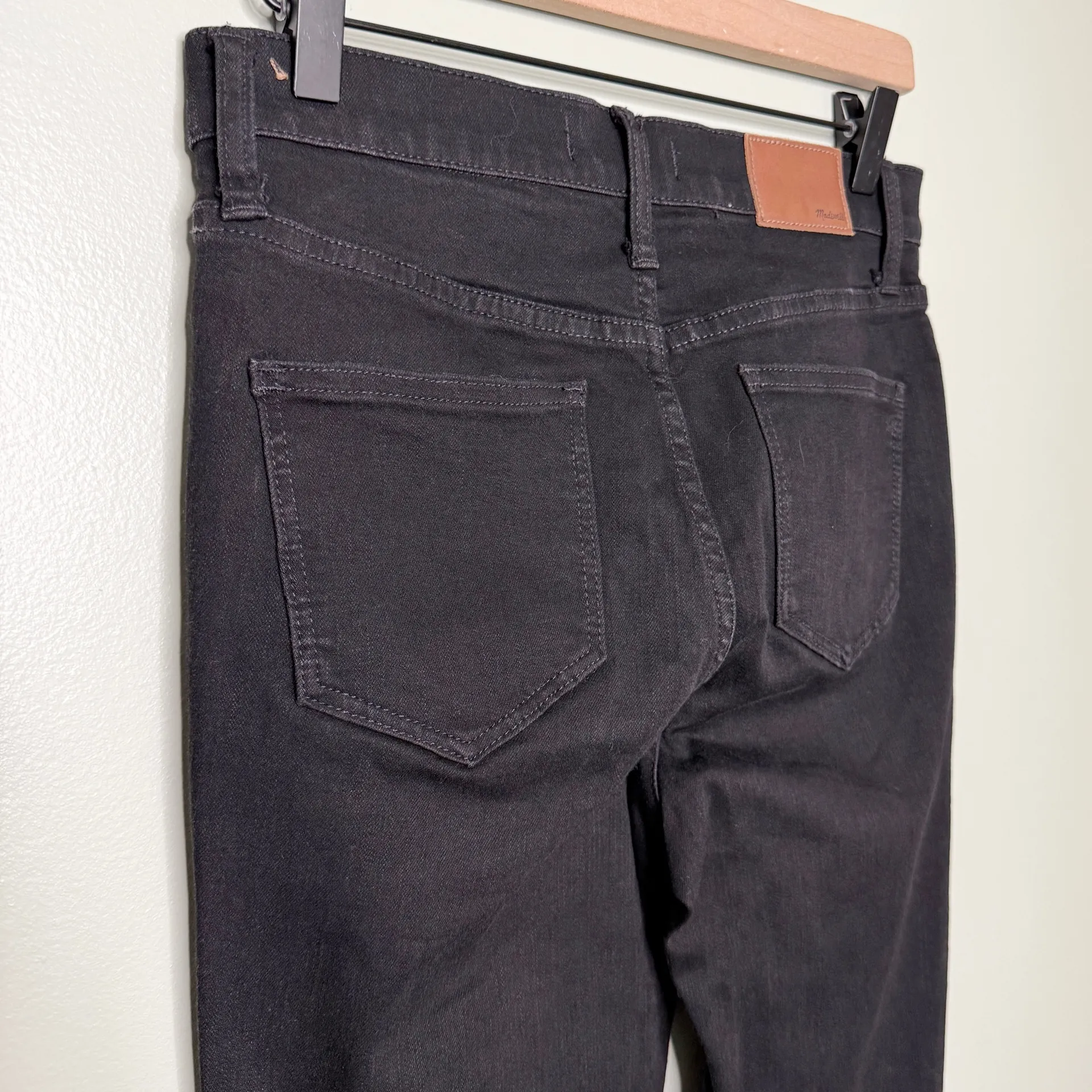 Madewell Roadtripper Jeans in Bennett Black High Rise Skinny Women’s Size 27 - Image 8