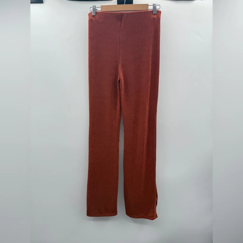 Elodie ‎ Terracotta Flare Pants - Image 4