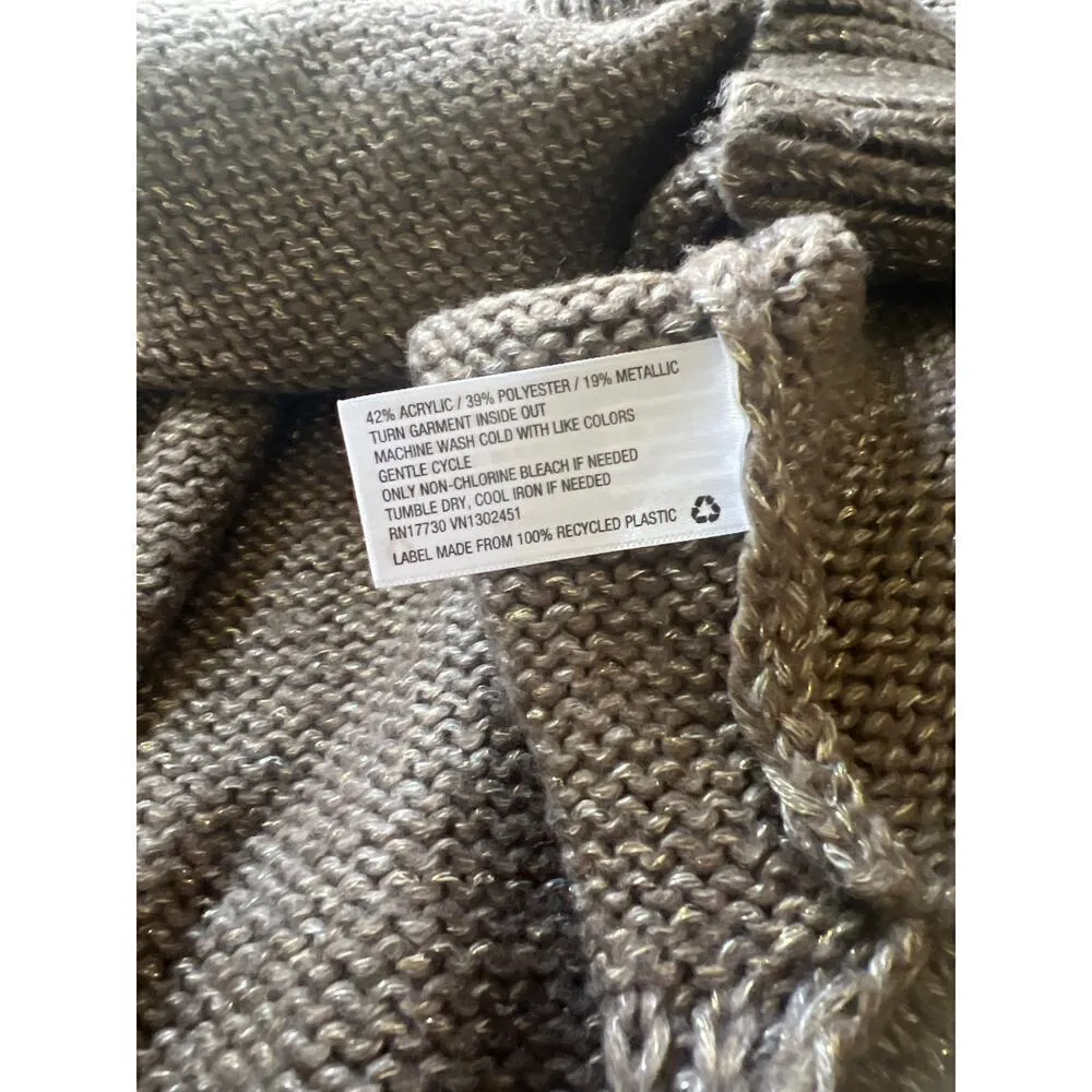 AVA & VIV Women's Metallic Knit Sweater 2X Pullover Long Sleeve Sparkle - Image 4