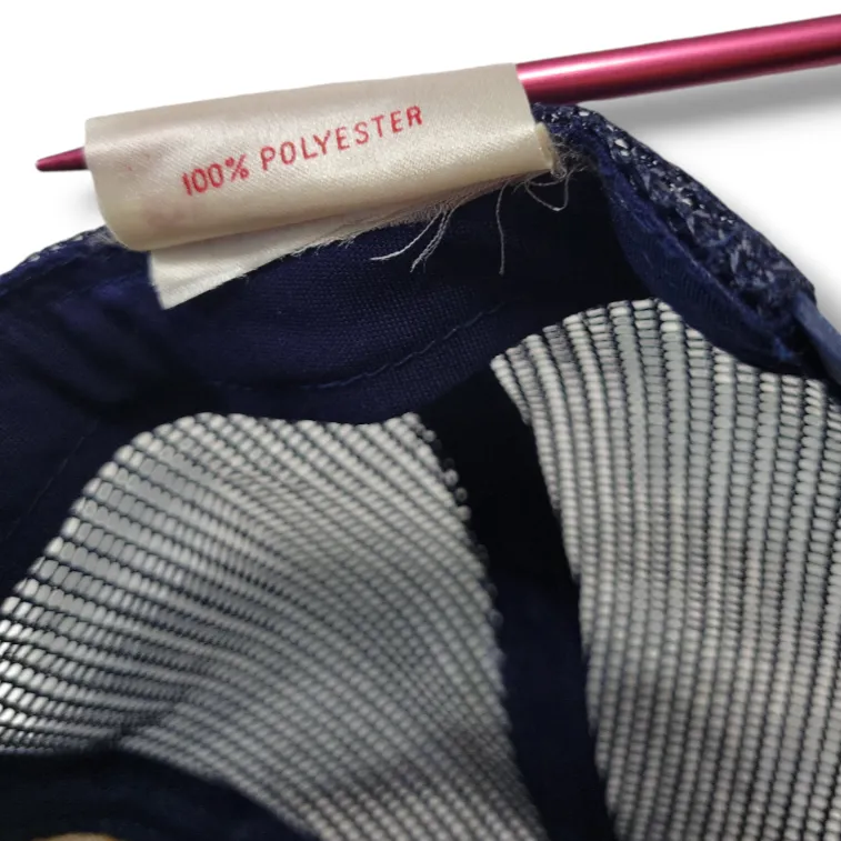 Vintage Trucker Hat OS Notre Dame Fighting Irish Hat By Supreme A Brand To Trust Blue Size One Size - Image 9