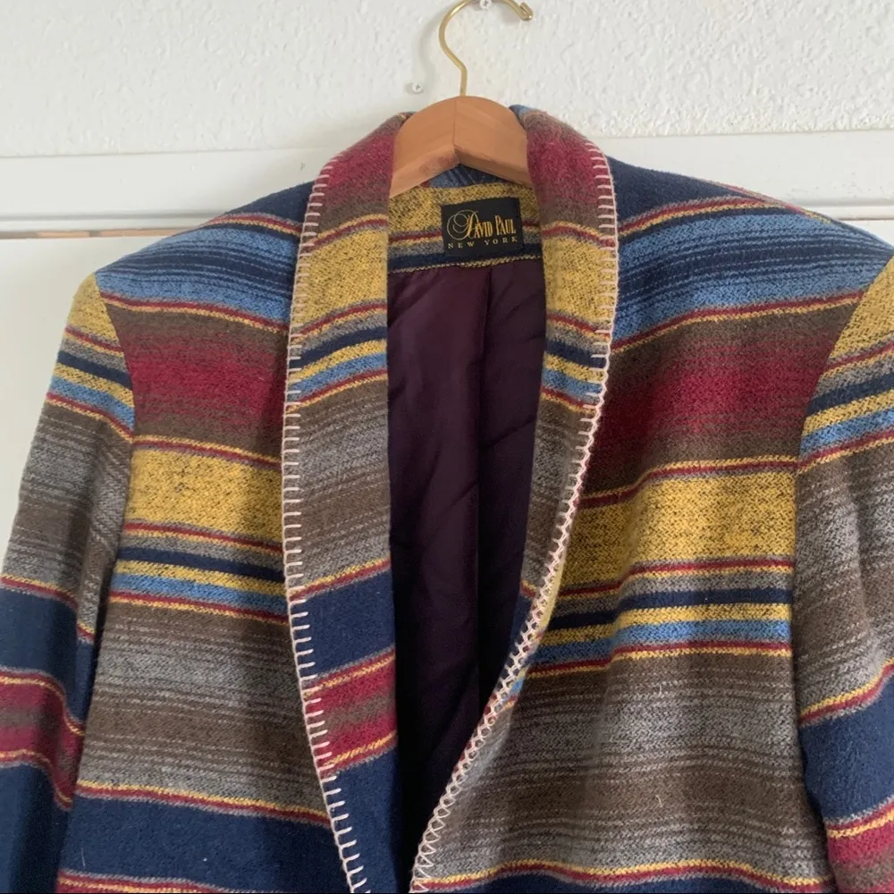 vintage David Paul southwest blazer Size L - Image 4