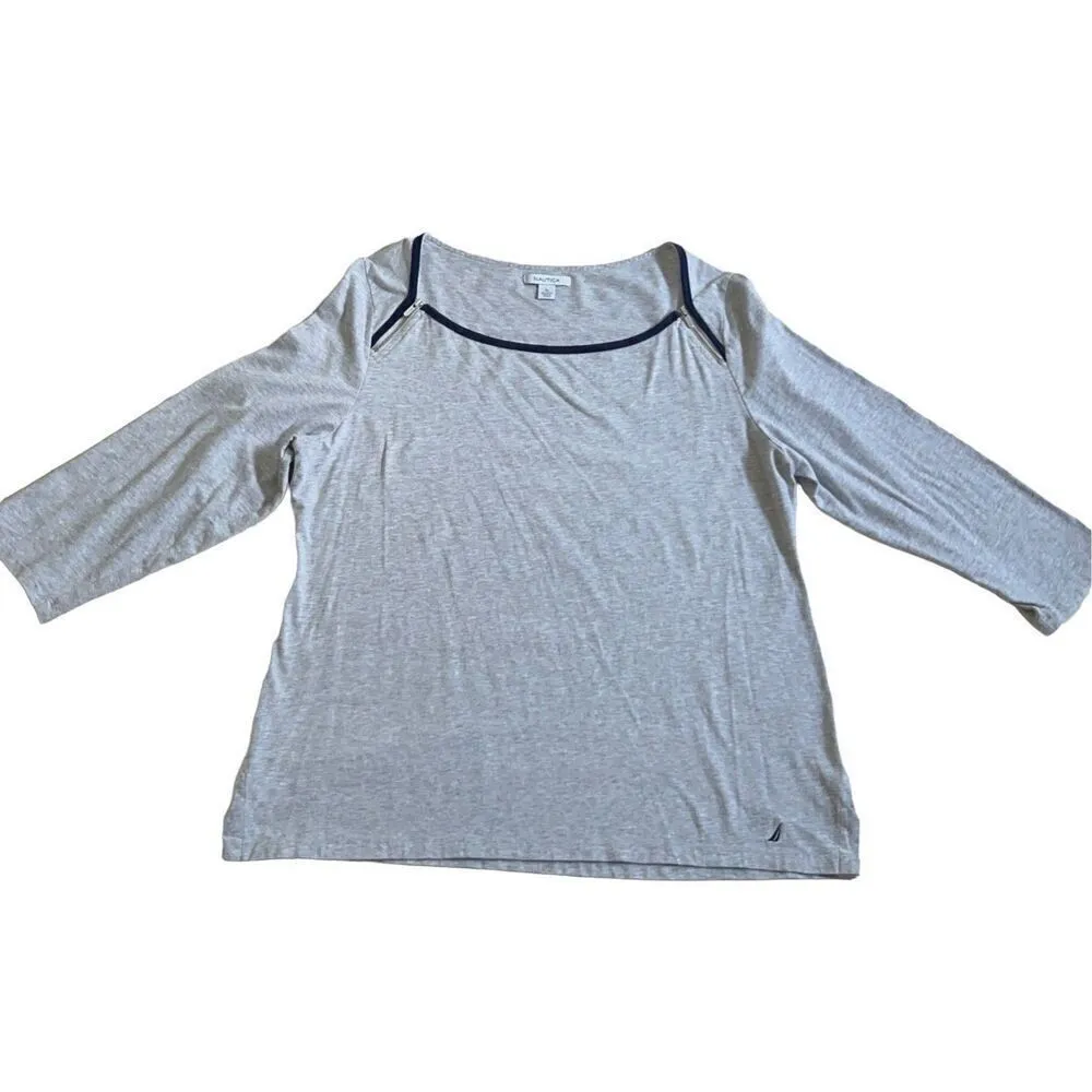 Nautica long sleeve tee size XL - Image 6