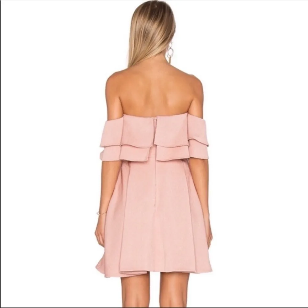 KEEPSAKE THE LABEL Serenity Mini Dress Pink - Image 3