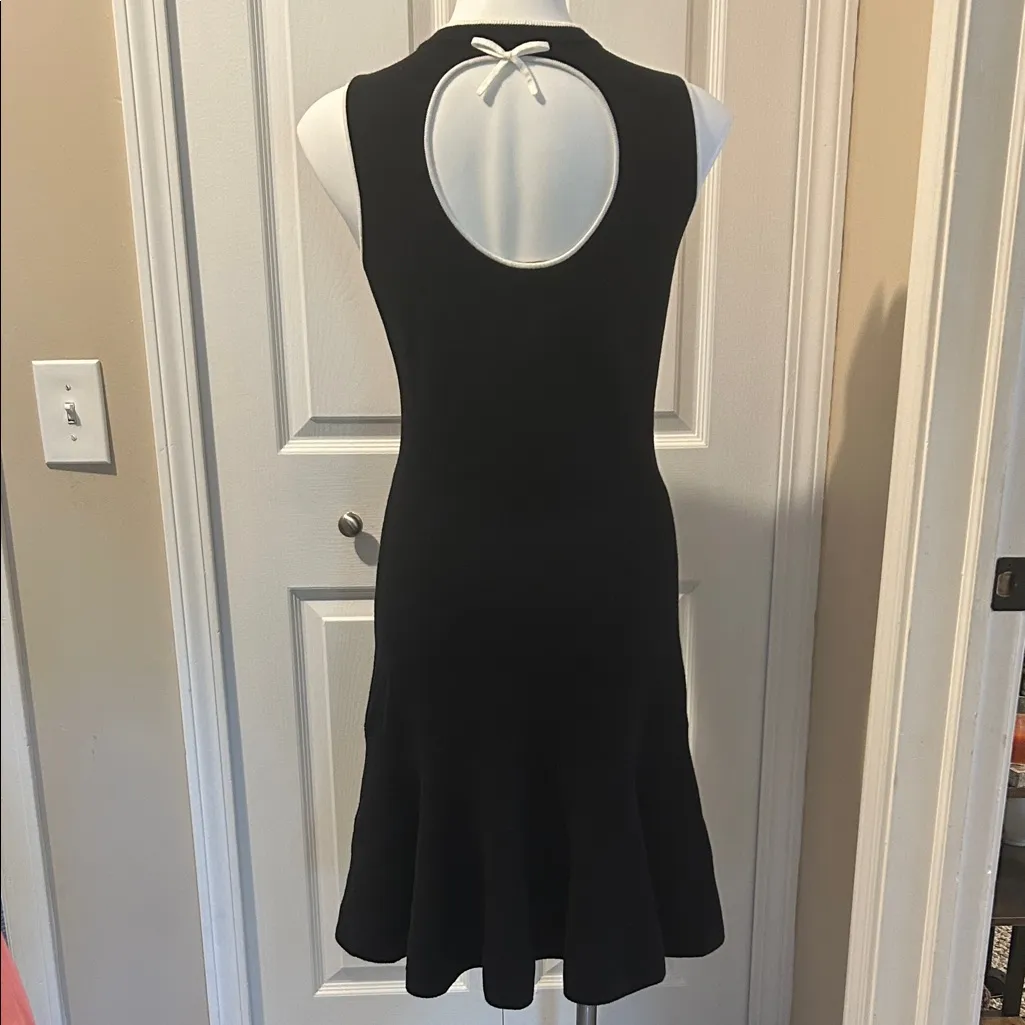 Kate Spade Black Sleeveless Midi Dress, Size M - Image 4