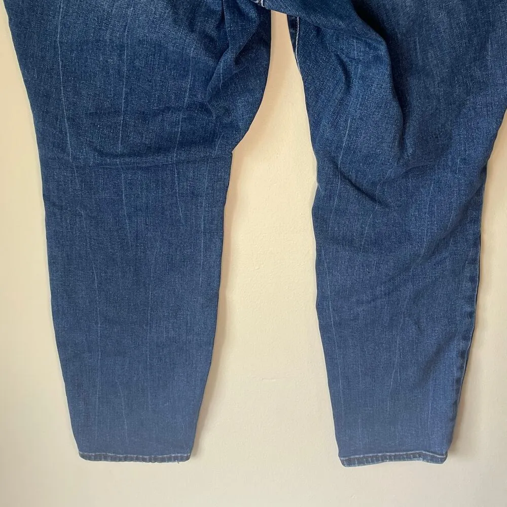 Old Navy Mid Rise Pop Icon Medium Wash Skinny Jean Size 20 Short - Image 10