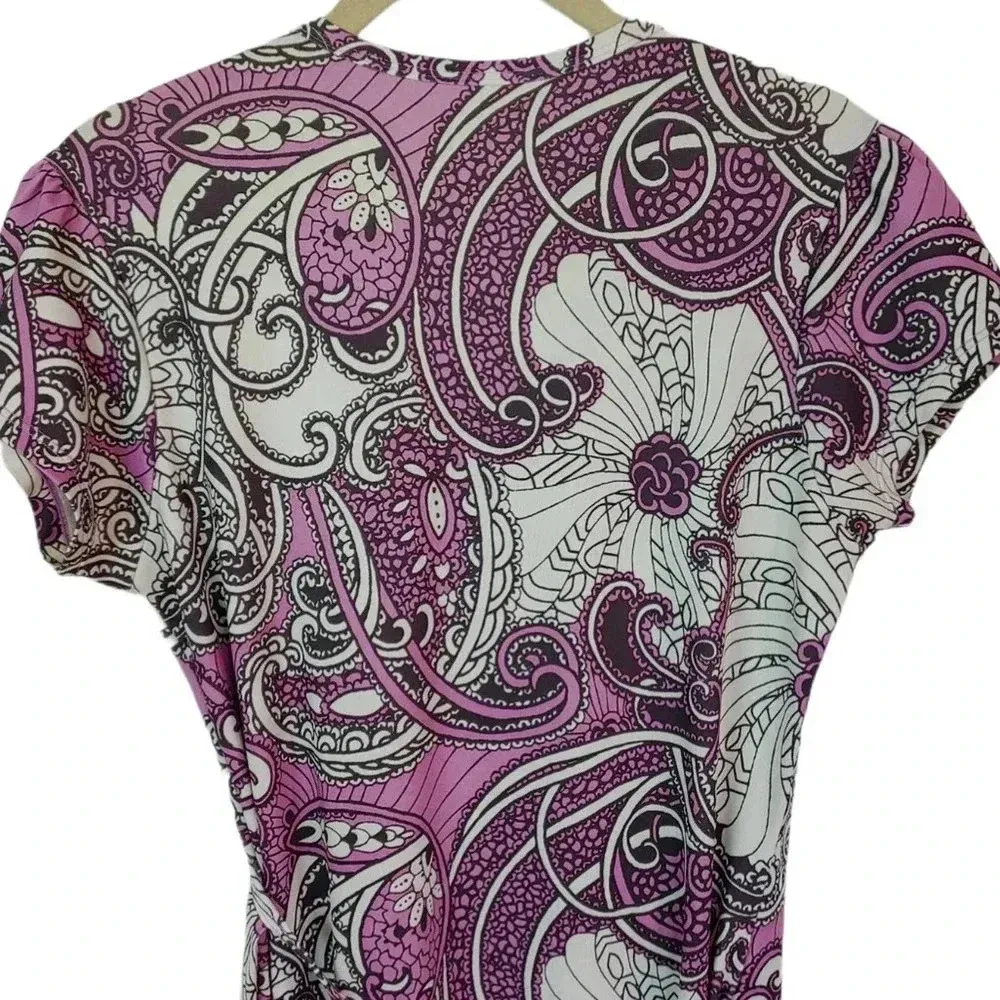 Athleta Short Sleeve Wrap Dress Women’s Size Small - Image 7