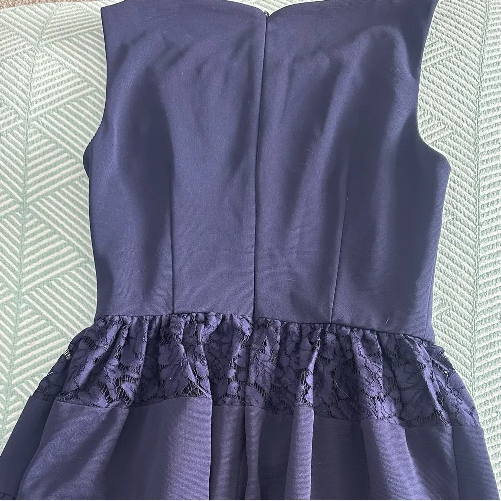 Betsey Johnson Navy Cocktail Dress - Image 7