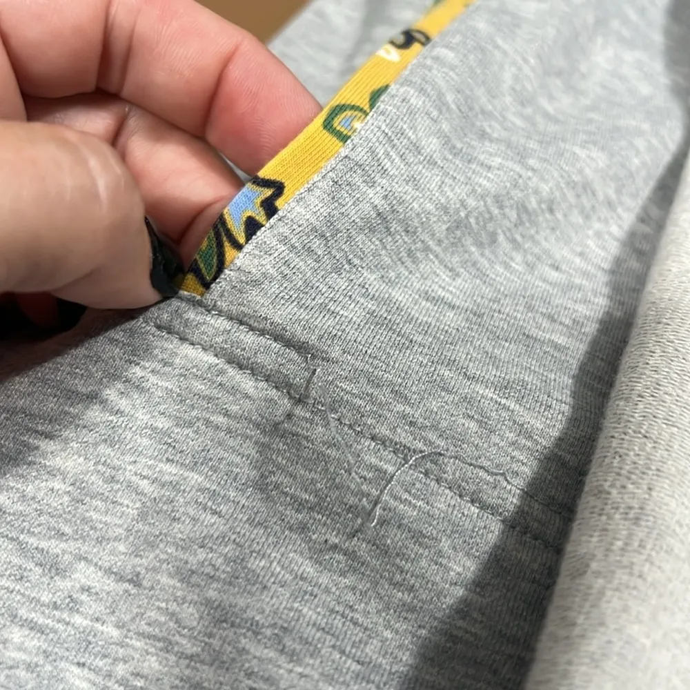 Matilda Jane 435 size 12 girls hooded vest with pockets floral see pics for flaw - Image 7