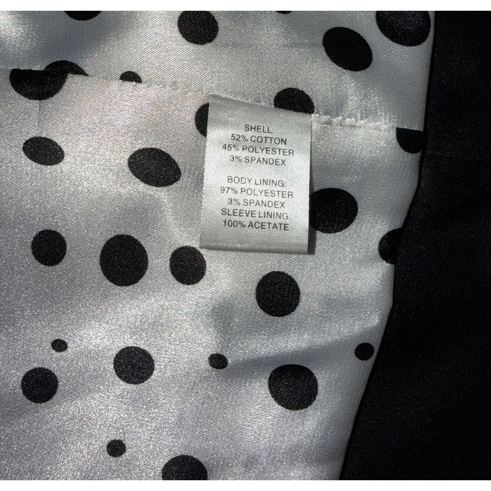 Madison Petite Black Jacket 3/4 Sleeve Size 12P Women’s A - Image 4