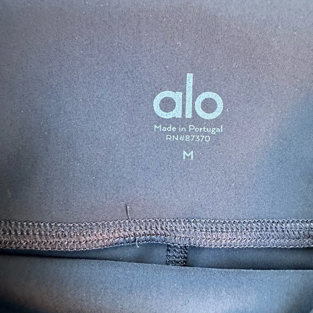 Alo Black High-Waisted Cutout Leggings - Image 7