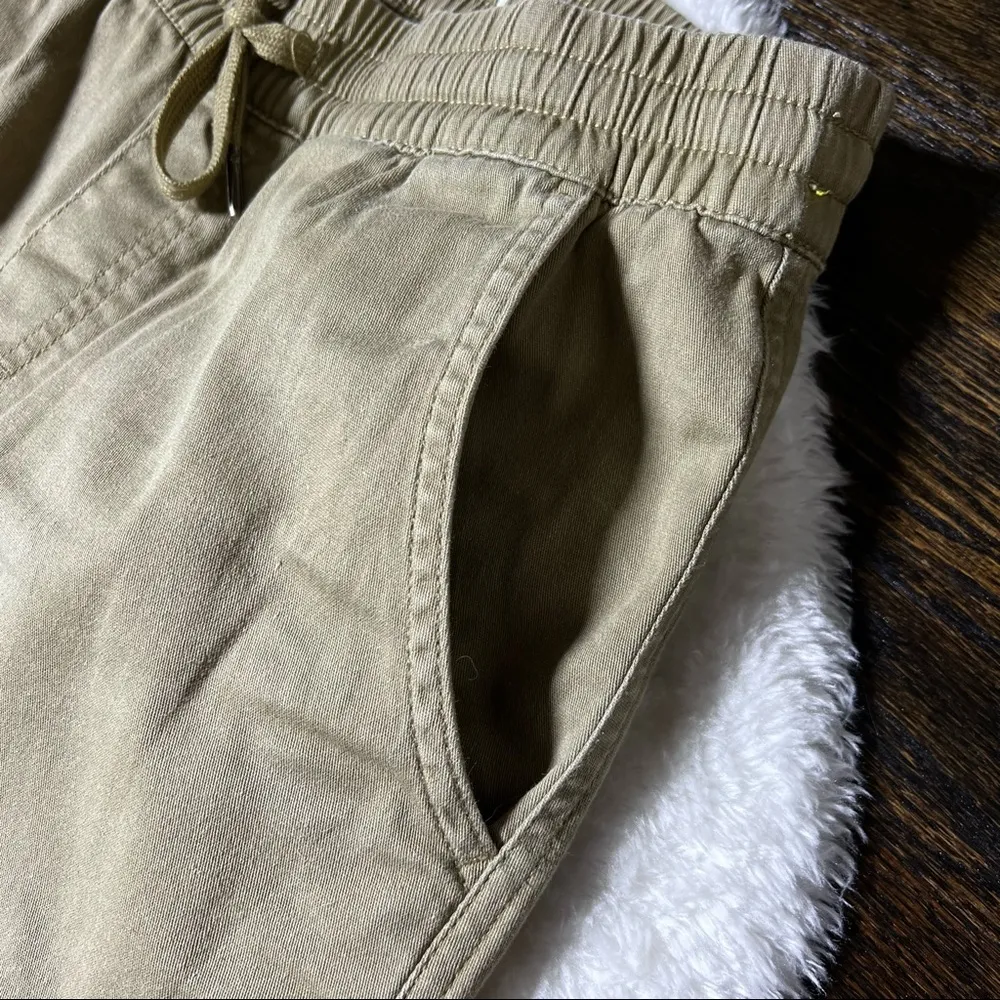 Publish Khaki Cutoff Ankle Pants Size 32 - Image 6