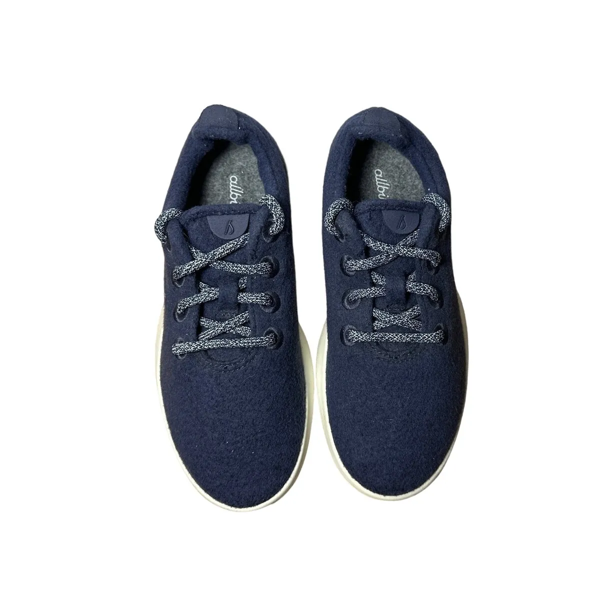 Allbirds Shoes Navy Blue Wool Runners Sneakers Size Women's 6 - Image 3