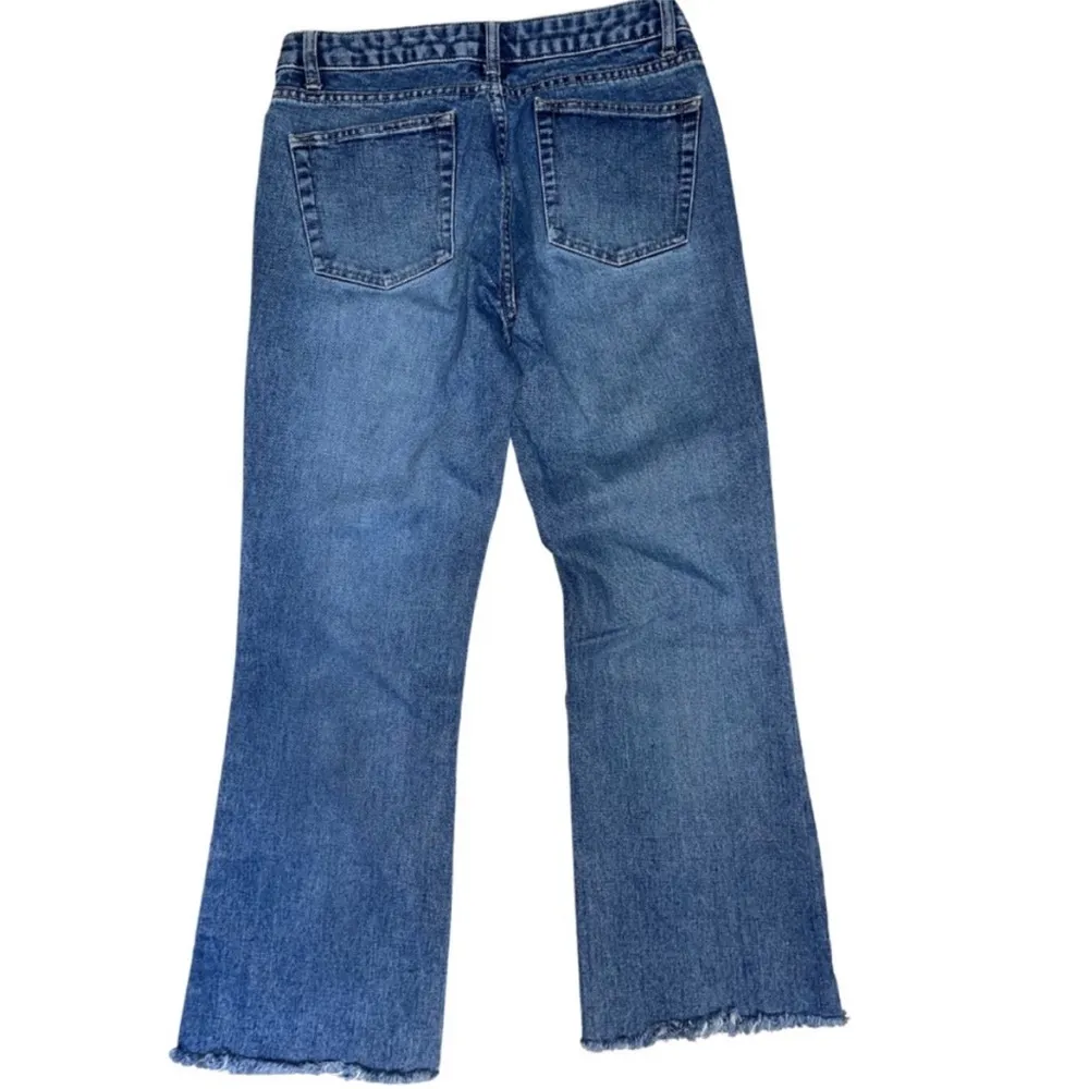 Boston Proper Straight Ankle Fringe 6 Regular Denim Jeans - Image 7