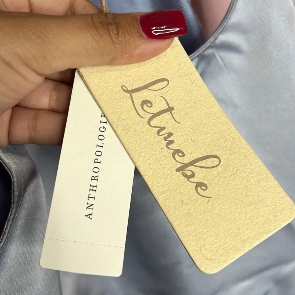 Anthropologie Let Me Be Shine Halter Babydoll Tank. Size M - Image 6