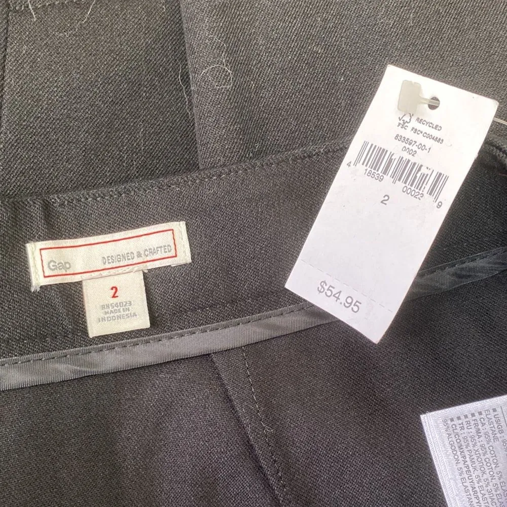 GAP Black Basic Knee Length Pencil Skirt NEW 2 - Image 3