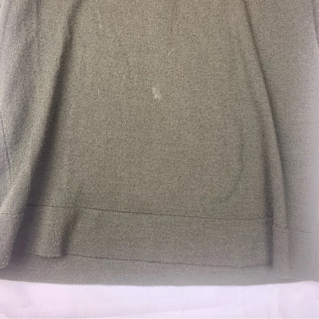 Wool & Co size small Olive green long sleeve shirt wool blend base layer coolmax - Image 6