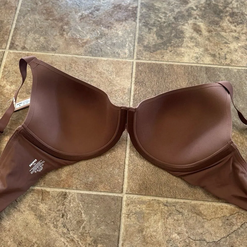 Skims Fits Everybody Scoop Plunge Bra Jasper 40DD - Image 10