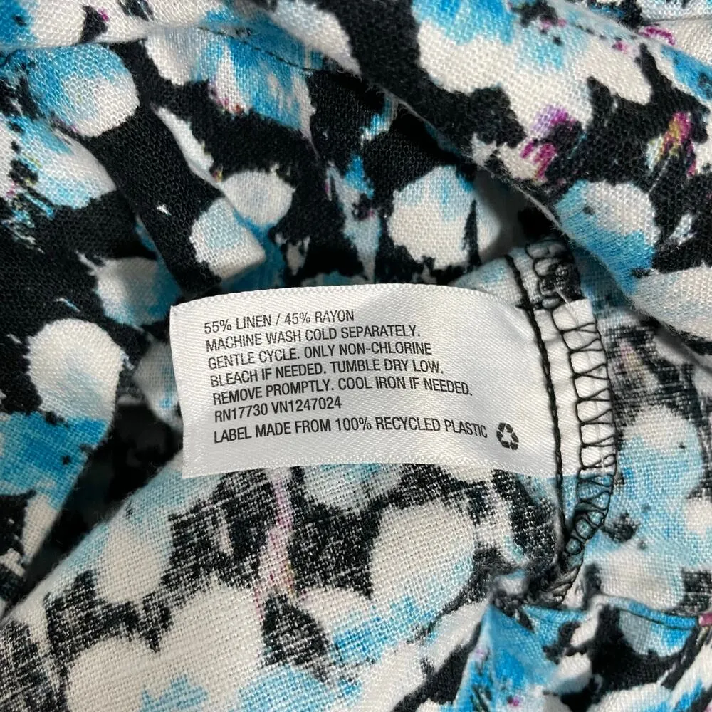 Future Collective Women's Plus Size Blue & Black Cargo Wrap Mini Skirt - Image 6