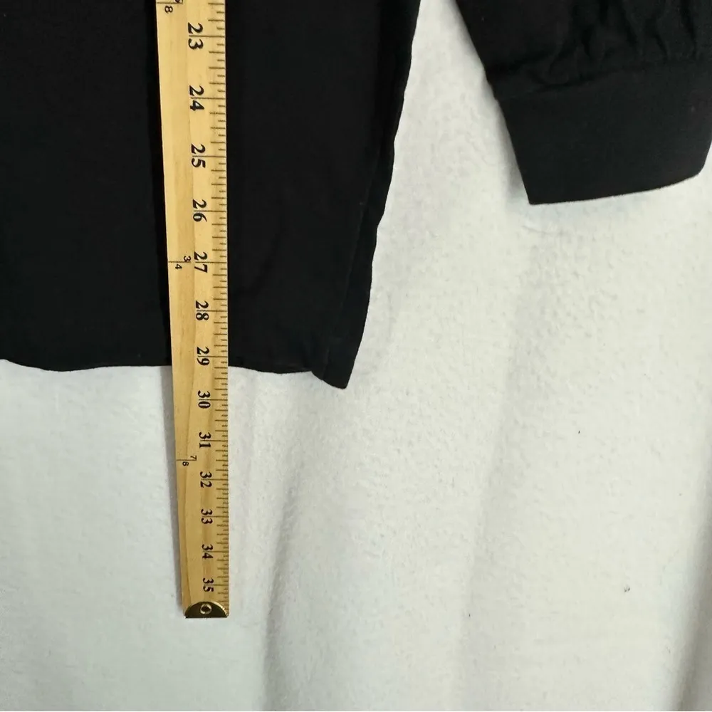 Smith’s Workwear Long Sleeve Basic T Shirt Mens Medium Black - Image 5