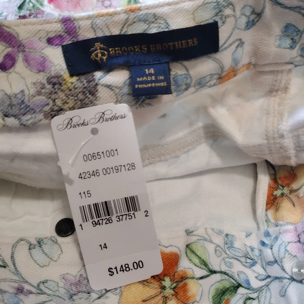 NEW Brooks Brothers floral pant - Image 4