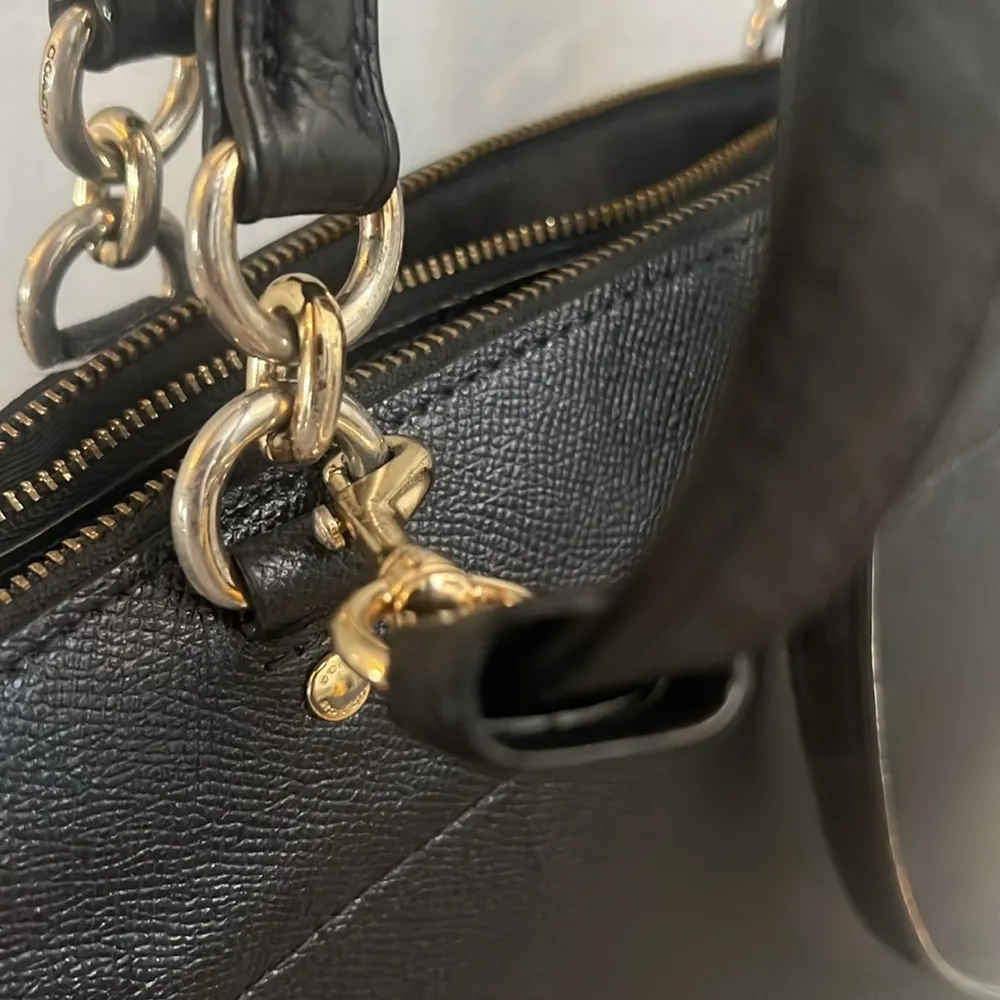 Coach  Brooke handbag Metallic Bag - Image 4