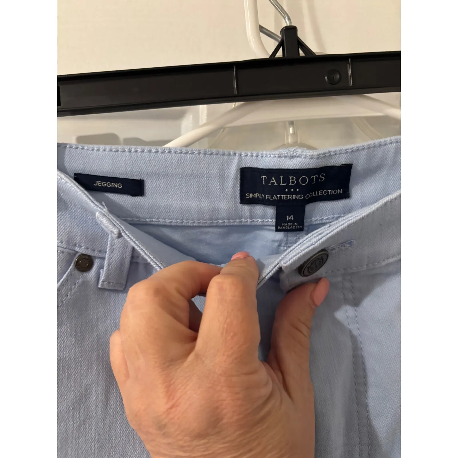 Talbots Jeggings Simply Flattering Fit For Comfort Jeans Size‎ 14 - Image 2