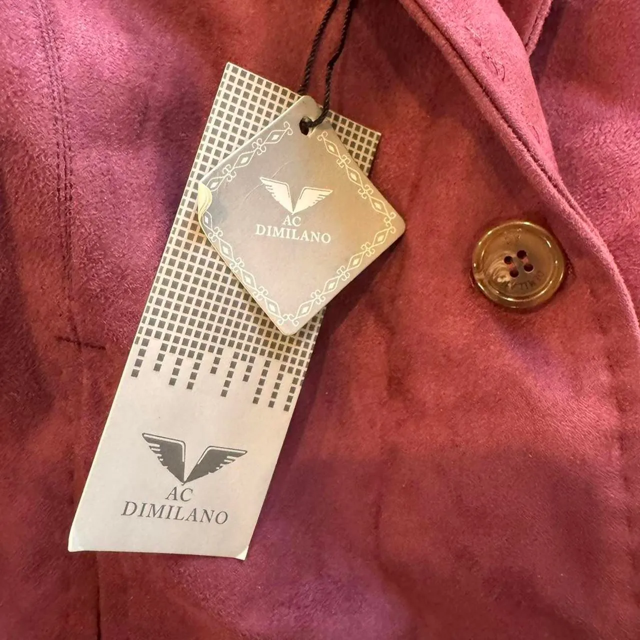 AC DiMilano Maroon Suede - Image 2