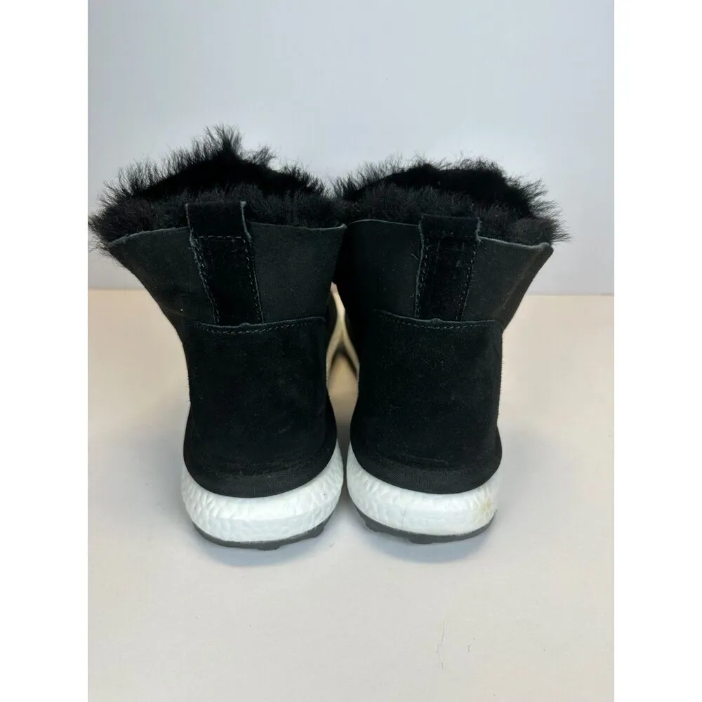 Bernie Mev Women's Sharlene Size 8.5 Black Shearling Cozy Ankle Booties NWOB - Image 6