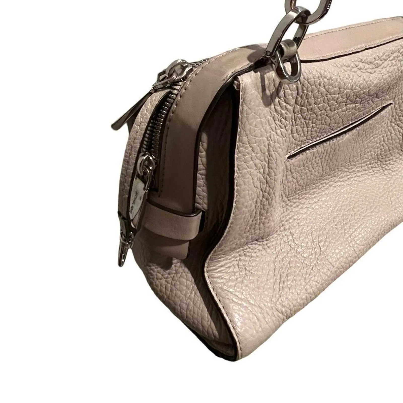 Michael Kors stone leather medium sized shoulder bag with lining - Image 4