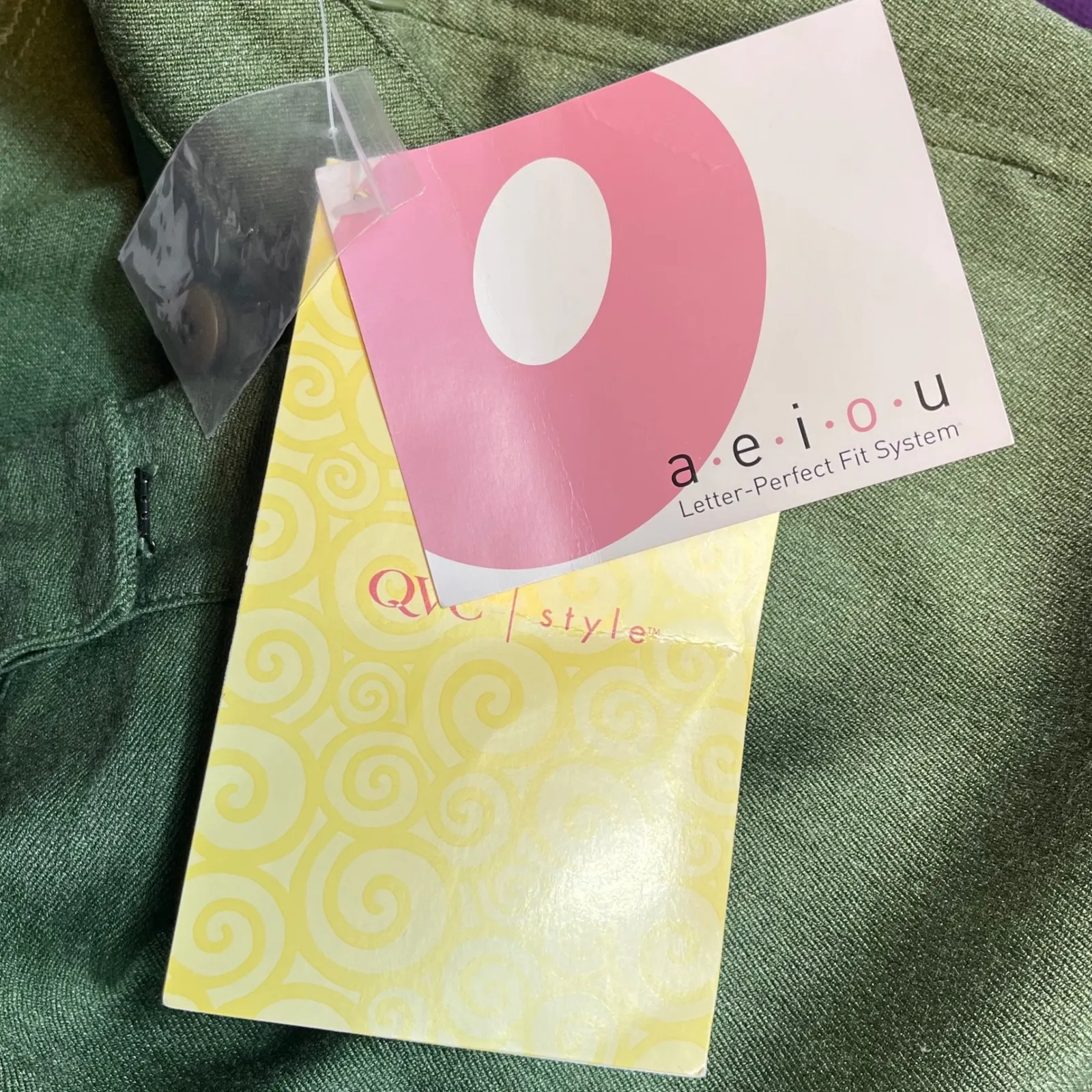 Dialogue NWT Women's Green Career Dress Pants Office Wear Size 14 - Image 7