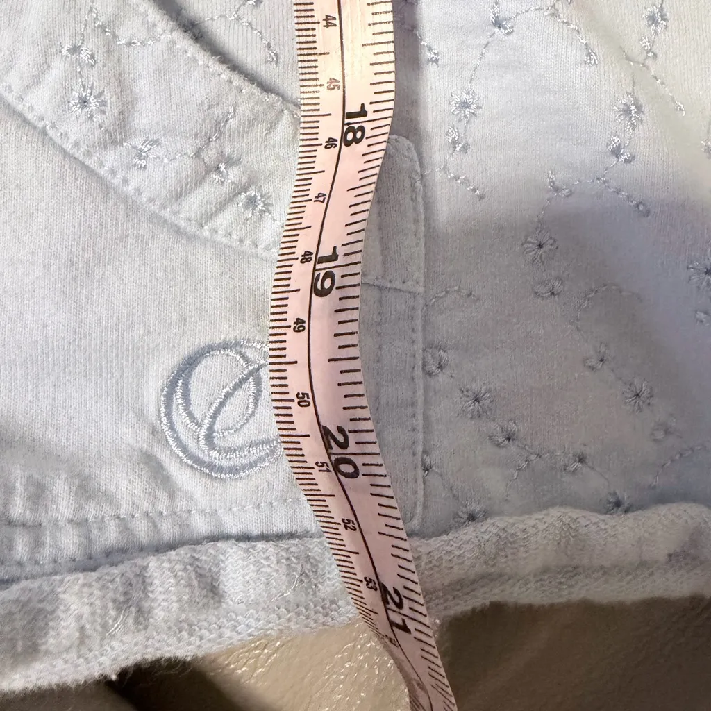 Oleg Cassini sport cotton Light Blue Zip - Image 12