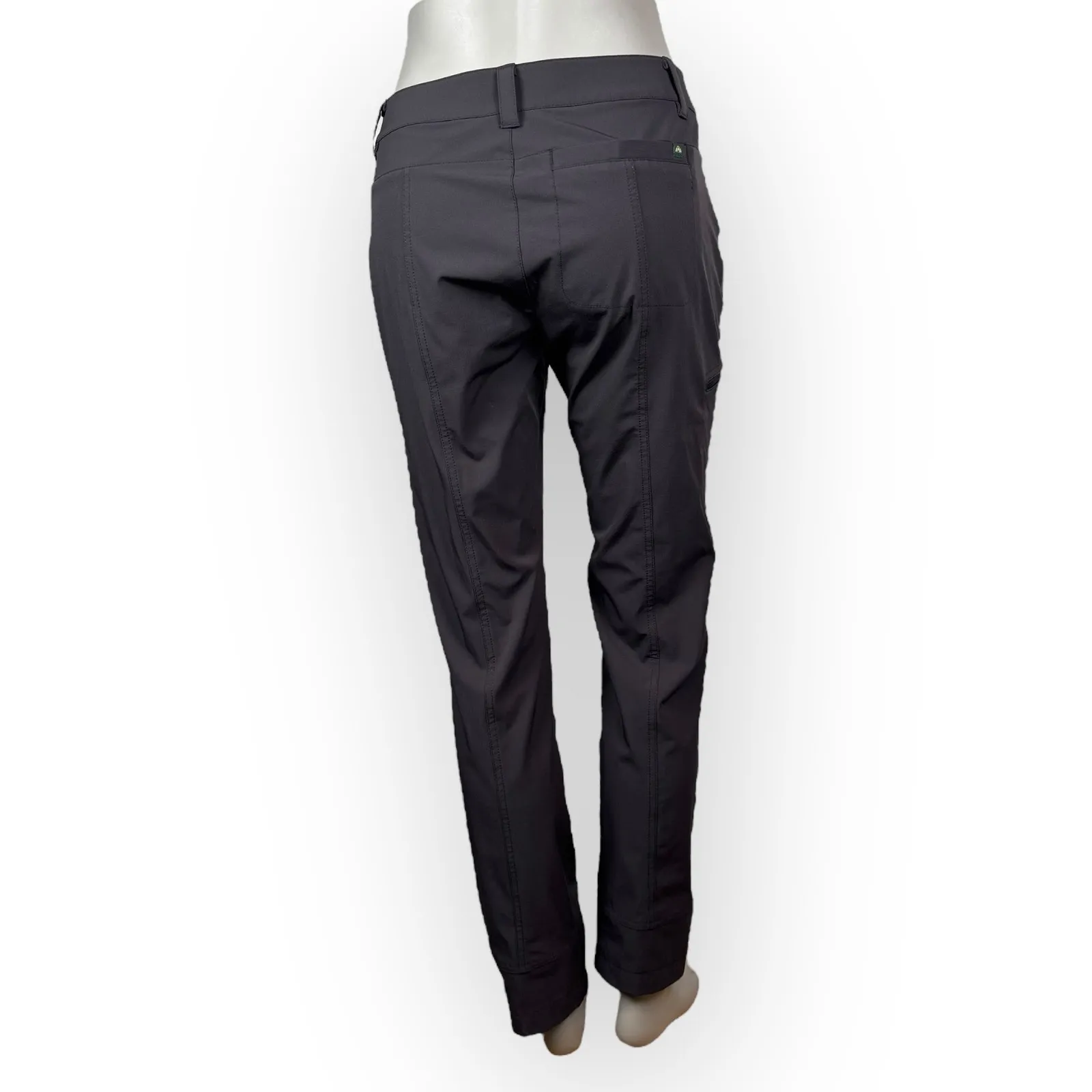 EMS Women's Straight Leg Mid-Rise Gray Athletic Pants Hiking Size 4 Short - Image 8