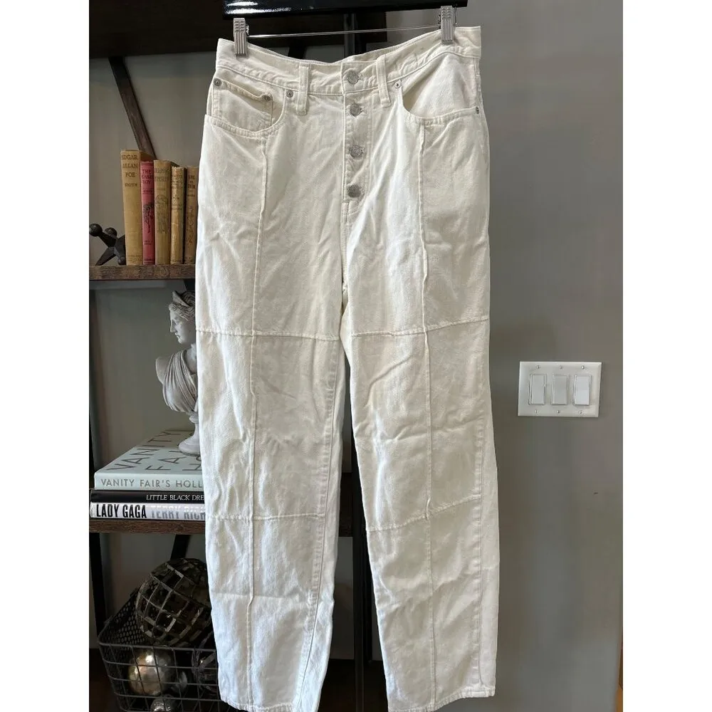 Madewell Baggy Straight Jeans Vintage Canvas Womens Size 29 - Image 6