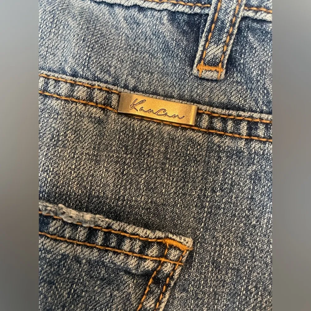 Kancan Distressed Cropped Jeans 9/28 - Image 4