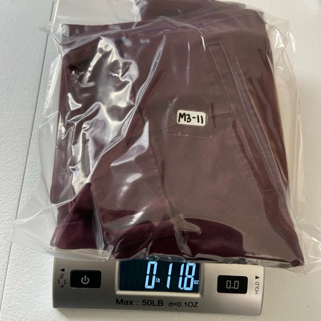 Old Navy women’s high-rise pixie secret smooth pockets maroon stretch pants 0‎ P - Image 8