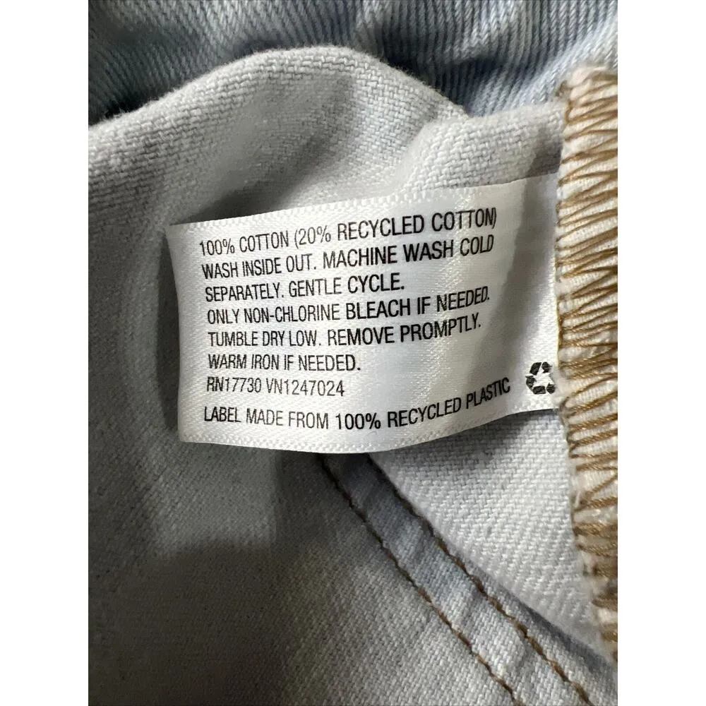 Wild fable super high-rise cutoff shorts Women’s 8 New - Image 2