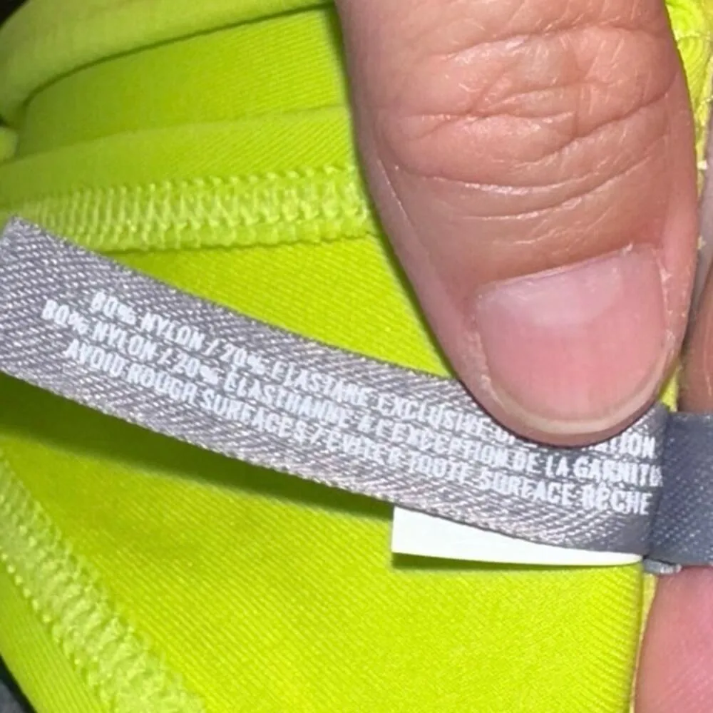 Aerie Perkier Pushup Strappy Back Bikini Top Neon - Image 8