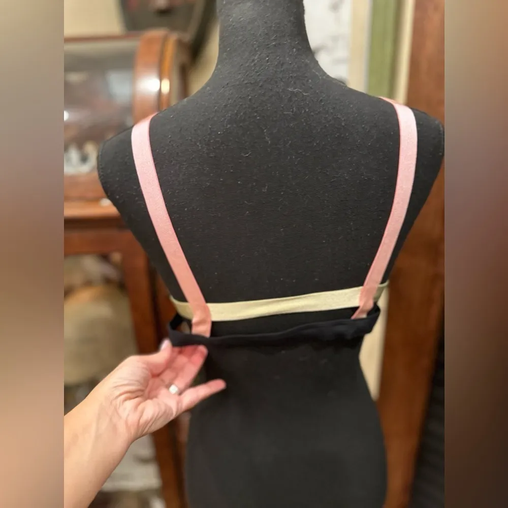 Xhilaration black  bikini top sz L - Image 3