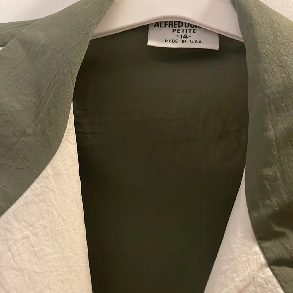 Alfred Dunner Olive green jacket - Image 3