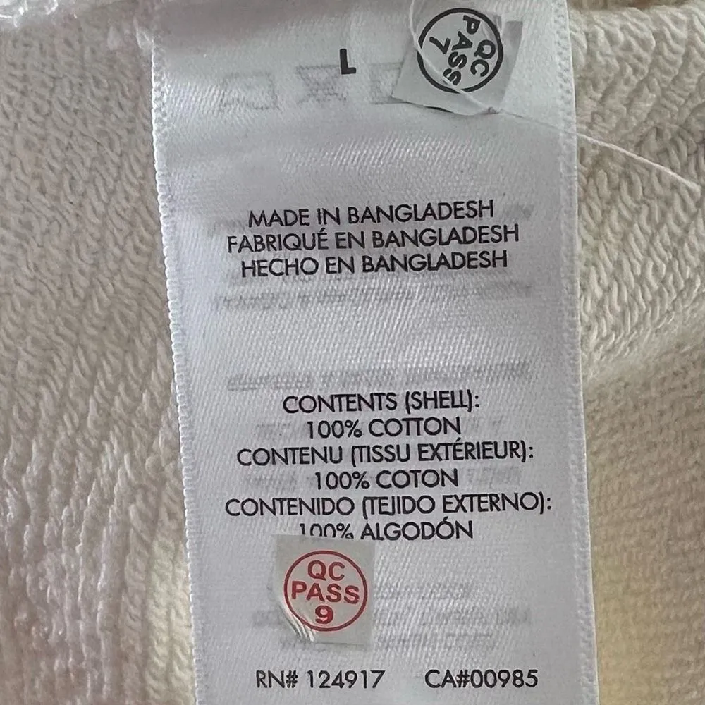 WeWoreWhat Solid Sweat Pants in Off White (L) - Image 7