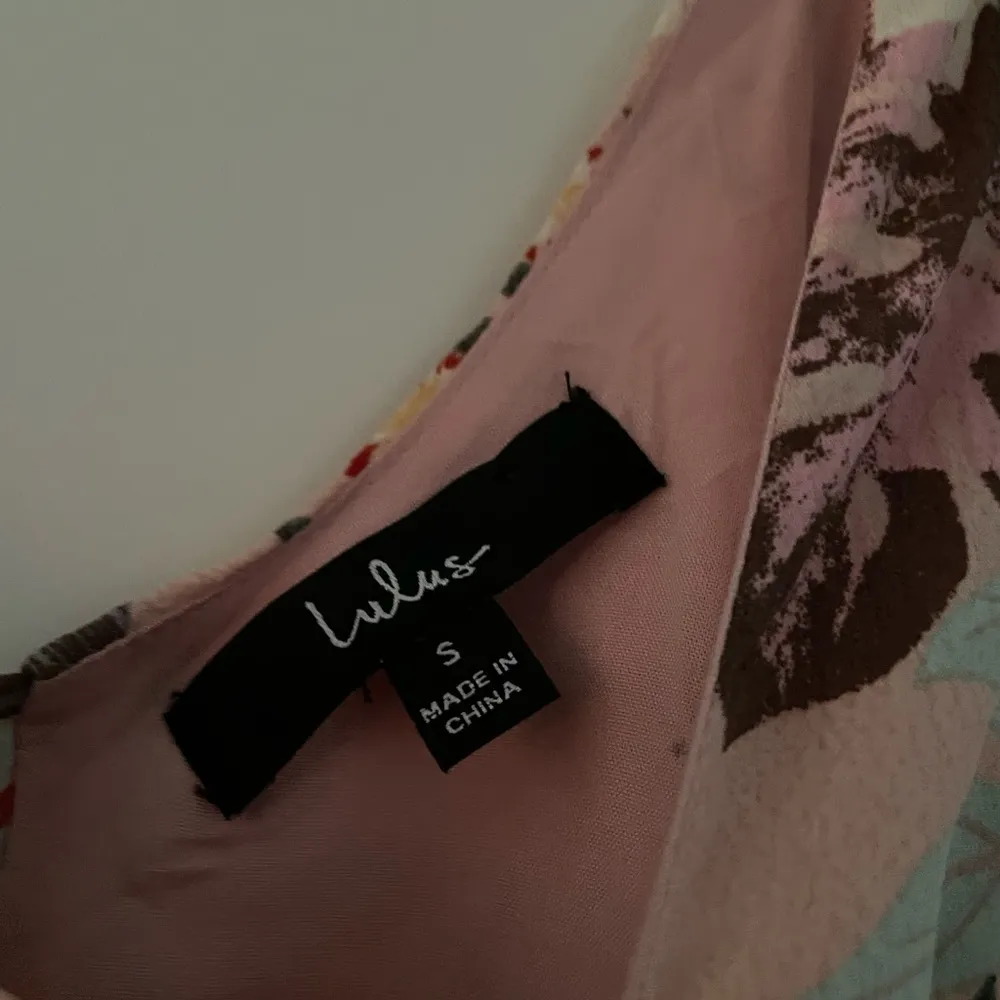 Lulus Island Sun Blush Pink Tropical Print Tie-Back Midi Dress - Image 8