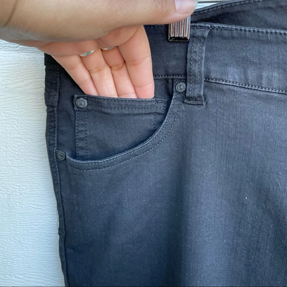 Celebrity Pink Women’s Jeans Pants Black Embroidered Mid Rise Ankle Skinny 20 - Image 5