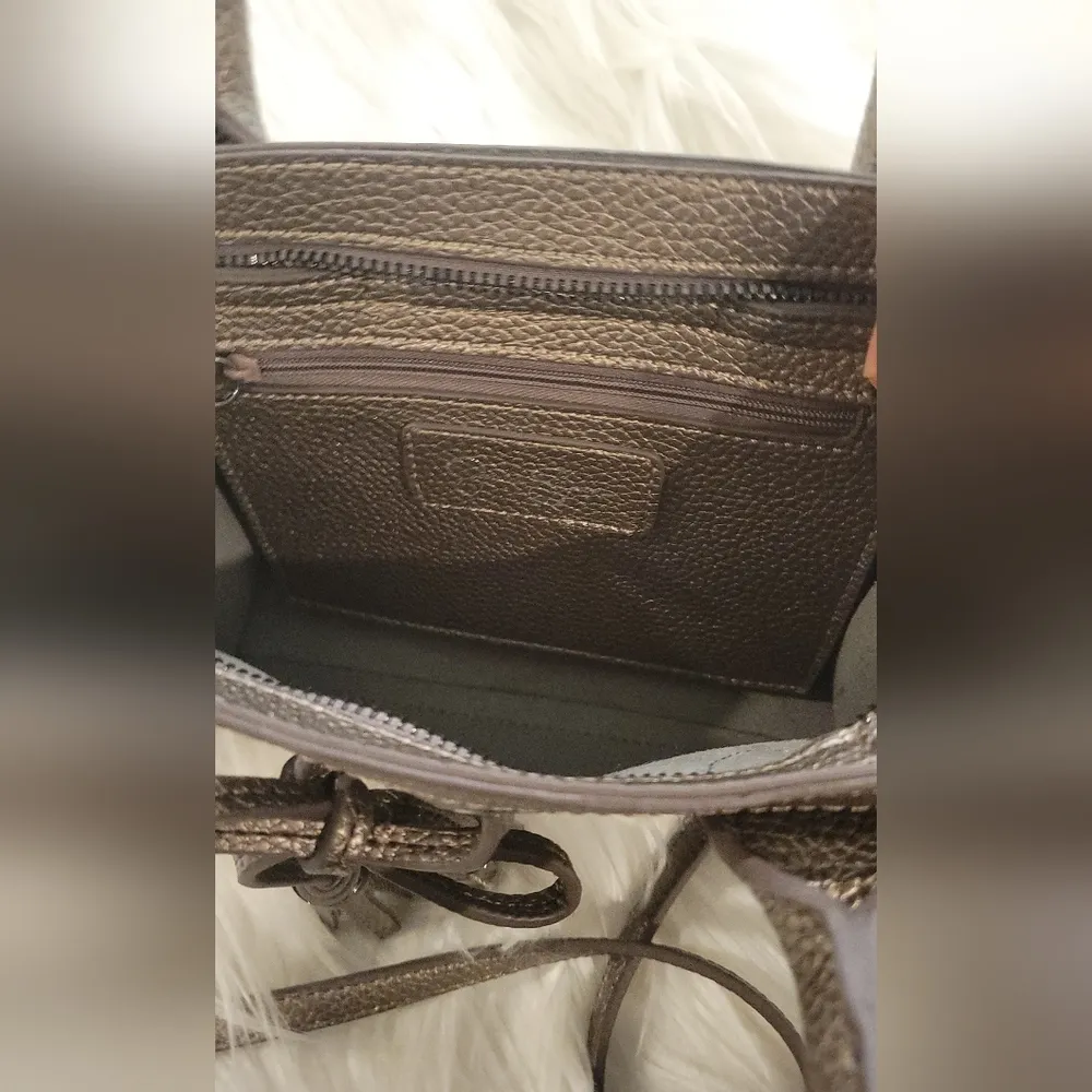 Jessica Simpson Bronze Tassel Purse new without tags - Image 9