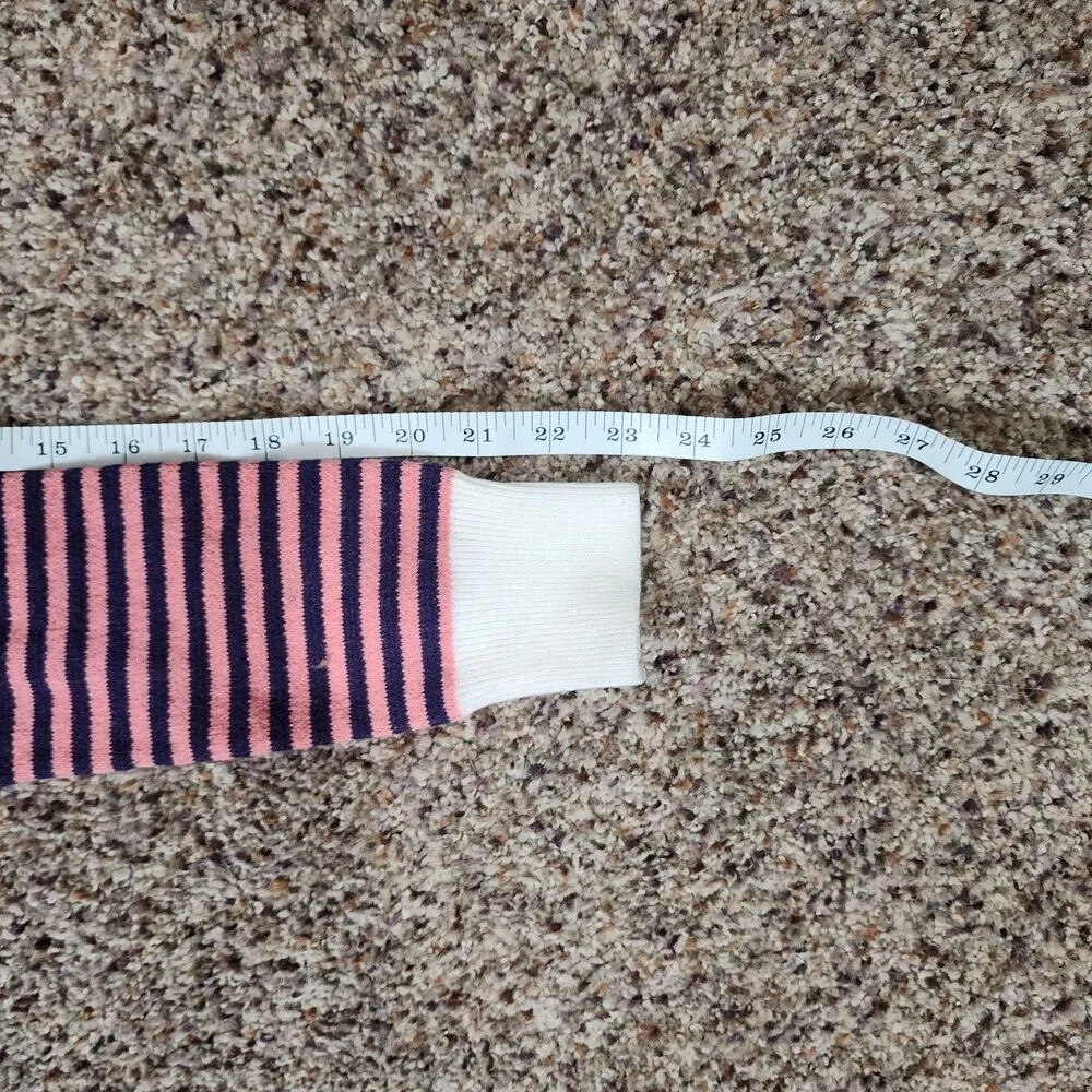 Women's Cropped Cardigan Sweater WildFable Pink Green Size XS Long Sleeve - Image 5